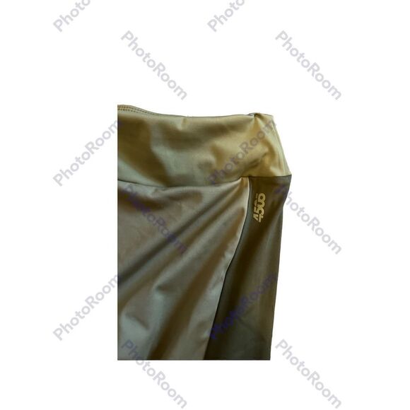 ASOS 4505 Hourglass color block 7/8 leggings in polyester - KHAKI - Picture 6 of 8